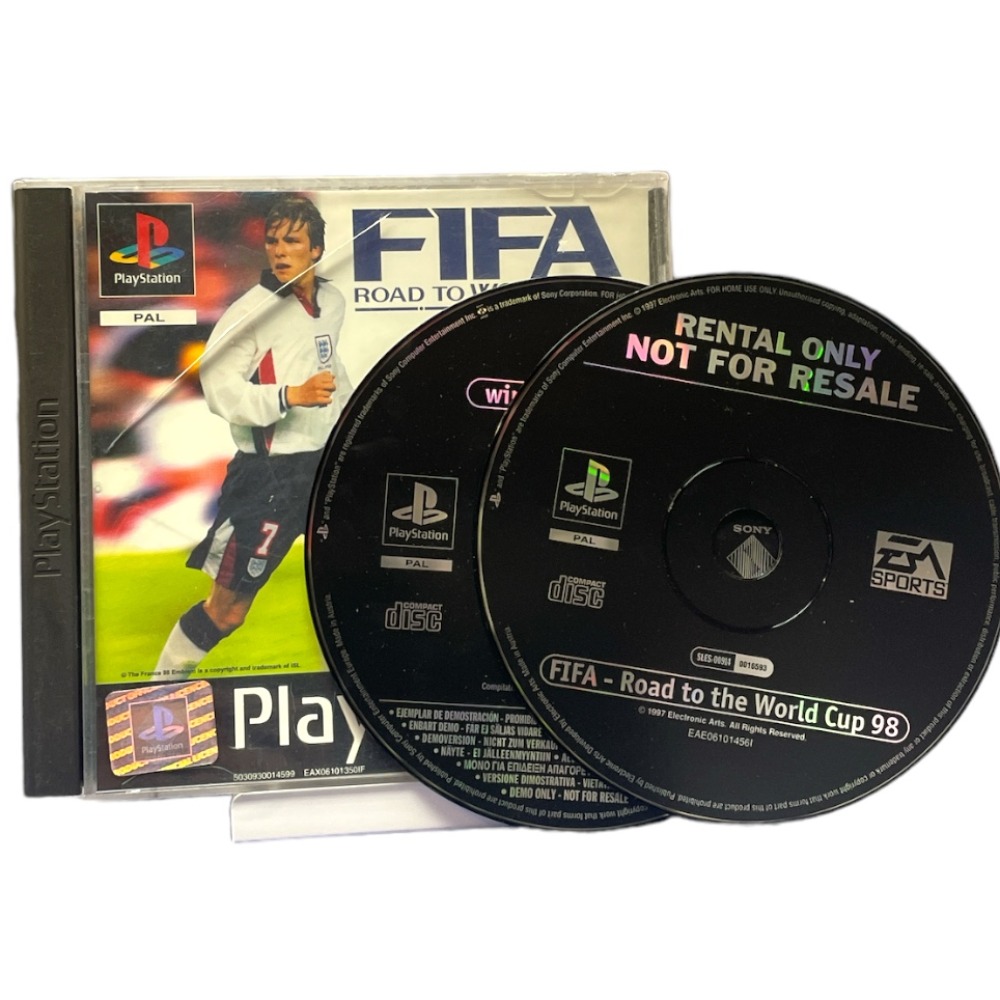 FIFA Road To World Cup 98 Sur PS1 - Version Japonaise Import (JAPAN Import)